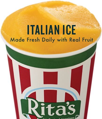 Rita's Italian Ice cup